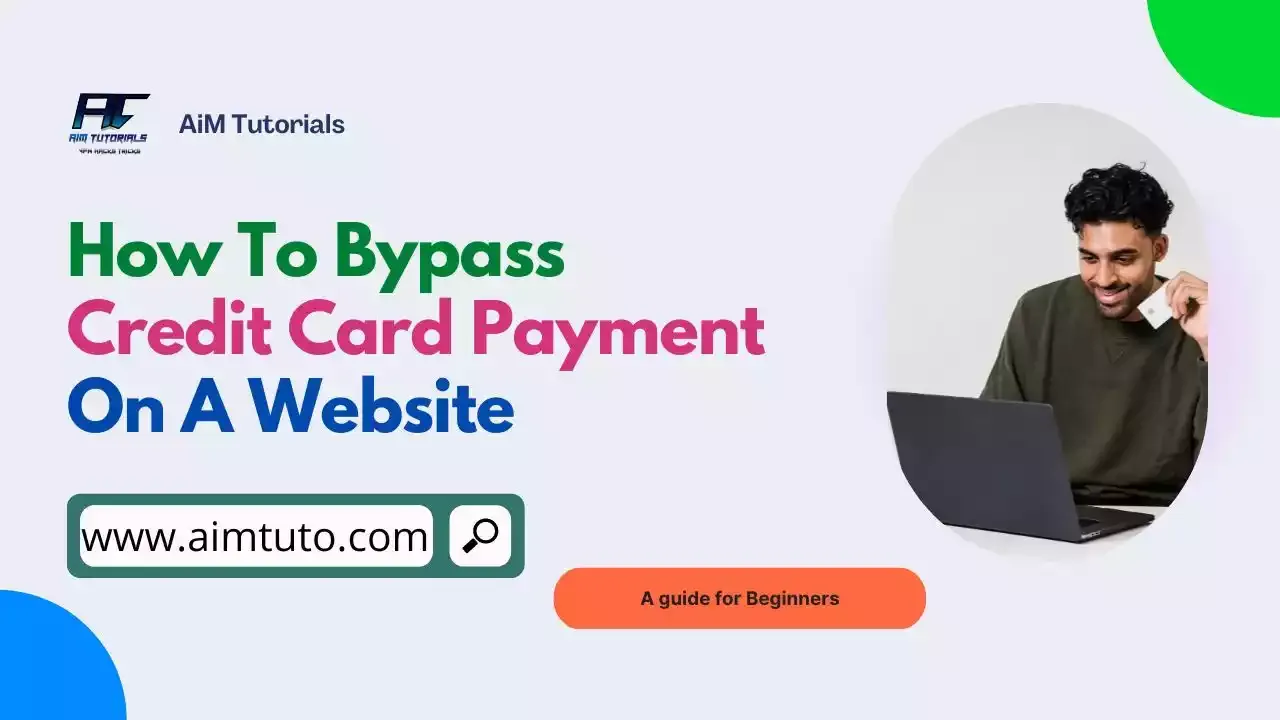 how to bypass credit card payment on a website