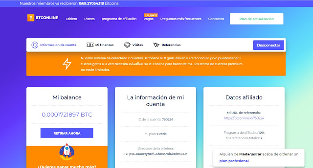 GANA BITCOIN RAPIDAMENTE Y GRATIS