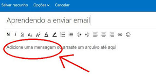 Como escrever um texto de email