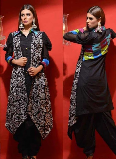 Hot and Cool Eid Collection by Hadiqa Kiani Cloth Dresses