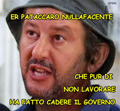 Non è Capace o ha Fatto Cadere il Governo per NON Lavorare