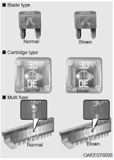 Blown Fuse - Normal Fuse