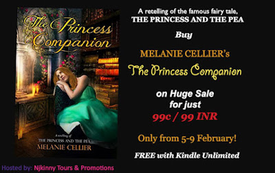  99c/99 INR Sale, Book Blitz: The Princess Companion: A Retelling of The Princess and the Pea (The Four Kingdoms Book 1) by Melanie Cellier