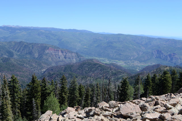 animas river valley and cut cliffs