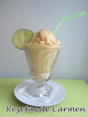 Helado de mojito