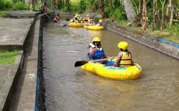 Olahraga Sambil Wisata di Joging Trek Persawahan Desa Penarungan