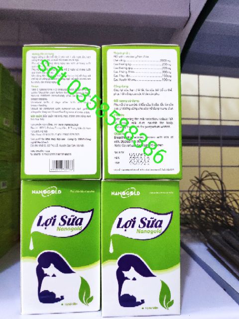 Lợi sữa nanogold