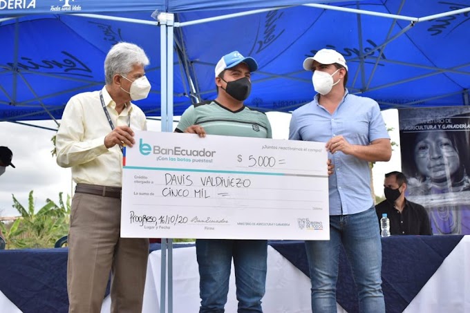 Productores agropecuarios recibieron créditos en El Progreso y El Morro