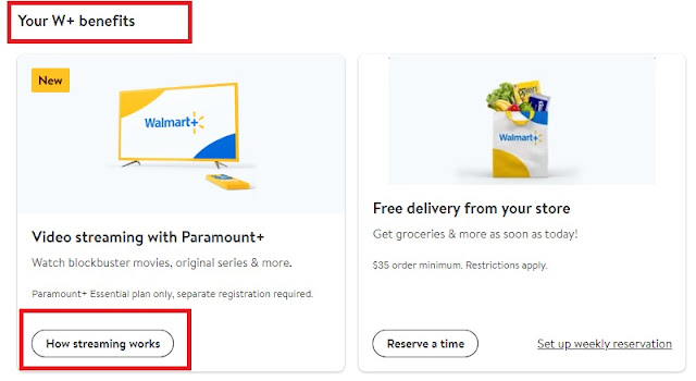 How to Set Up Paramount Plus With Walmart Plus