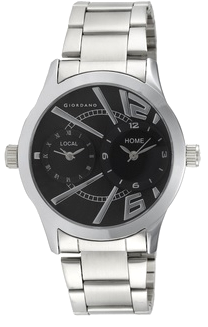 Giordano Analog Black Dial Men Watch