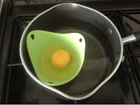 Silicone egg mould 