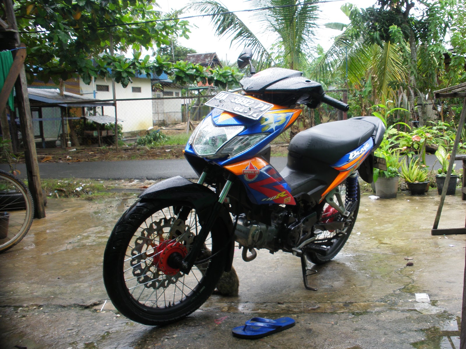 Honda Blade Kapuas Modifikasi Honda Blade