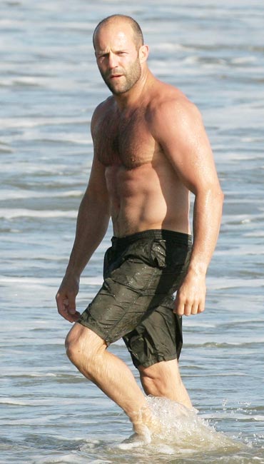 Labels beach hunk celebrities Jason Statham