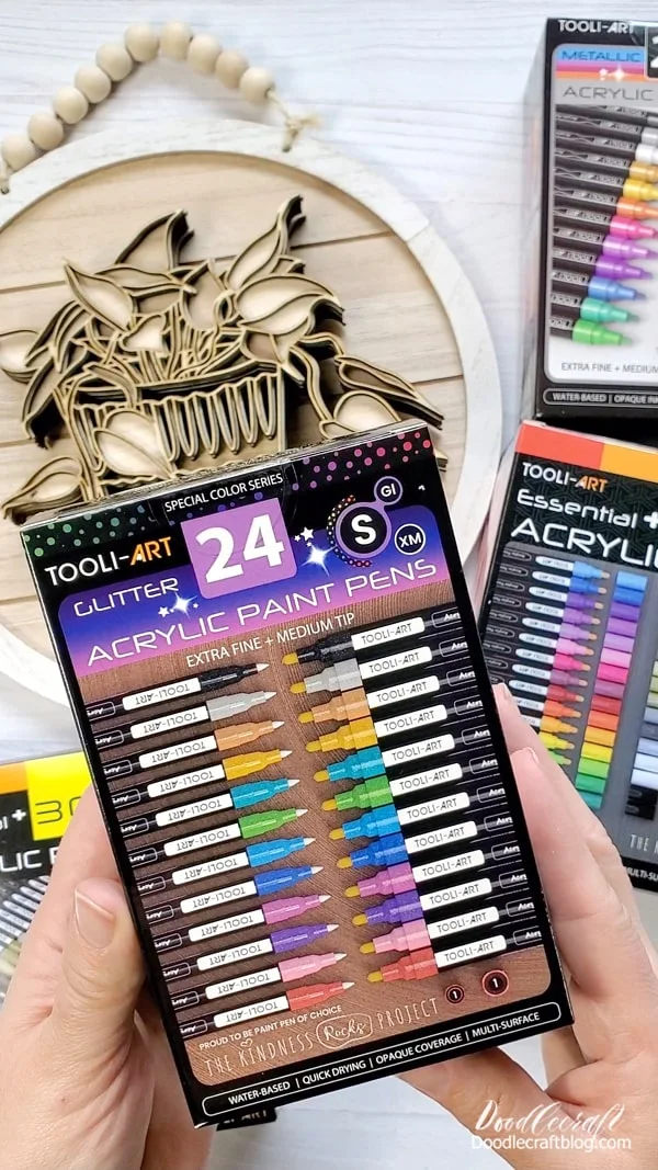 Step 1: Tooli-Art Acrylic Paint Pen Instruction