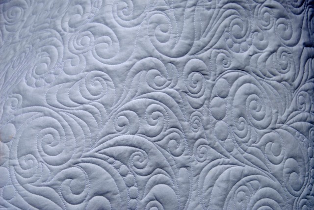 Brigittes Quilt 1 Detail of Quilting Brigittes Quilt 1 Detail of Quilting