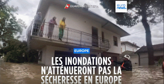 les inondations en Europe