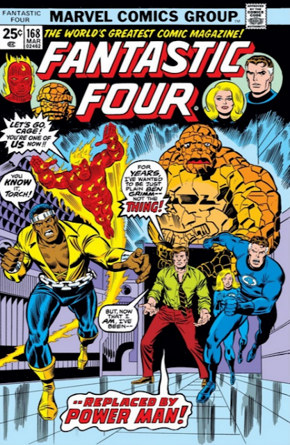 Luke Cage Fantastic Four 168