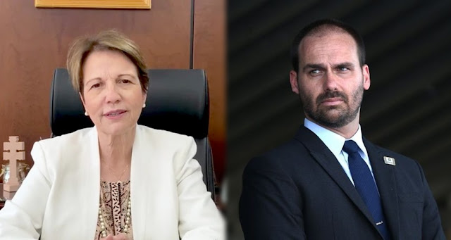 Eduardo Bolsonaro e Tereza Cristina testam positivo para Covid-19