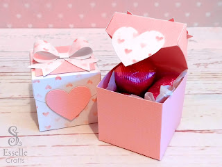 Heart Favour Box by Esselle Crafts