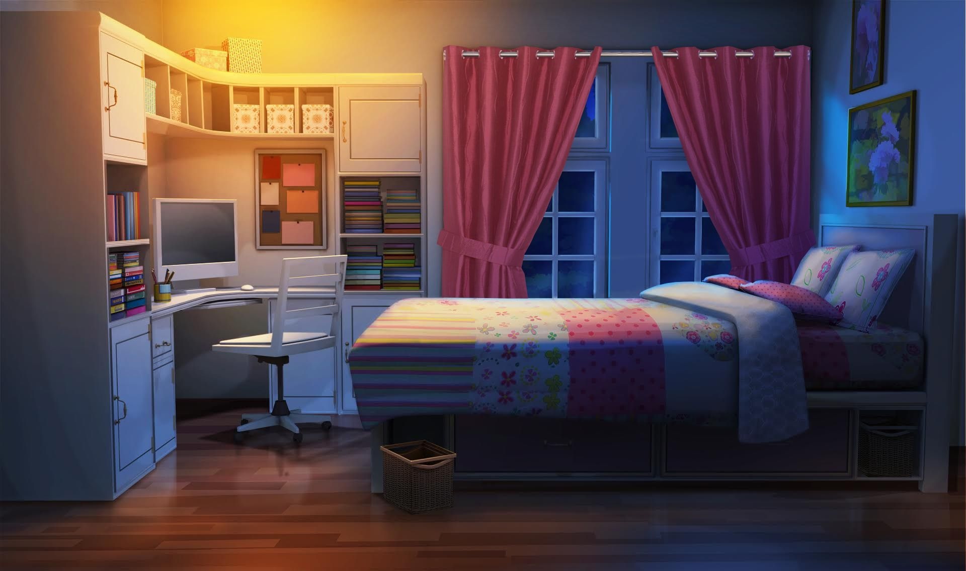 anime backgrounds bedroom