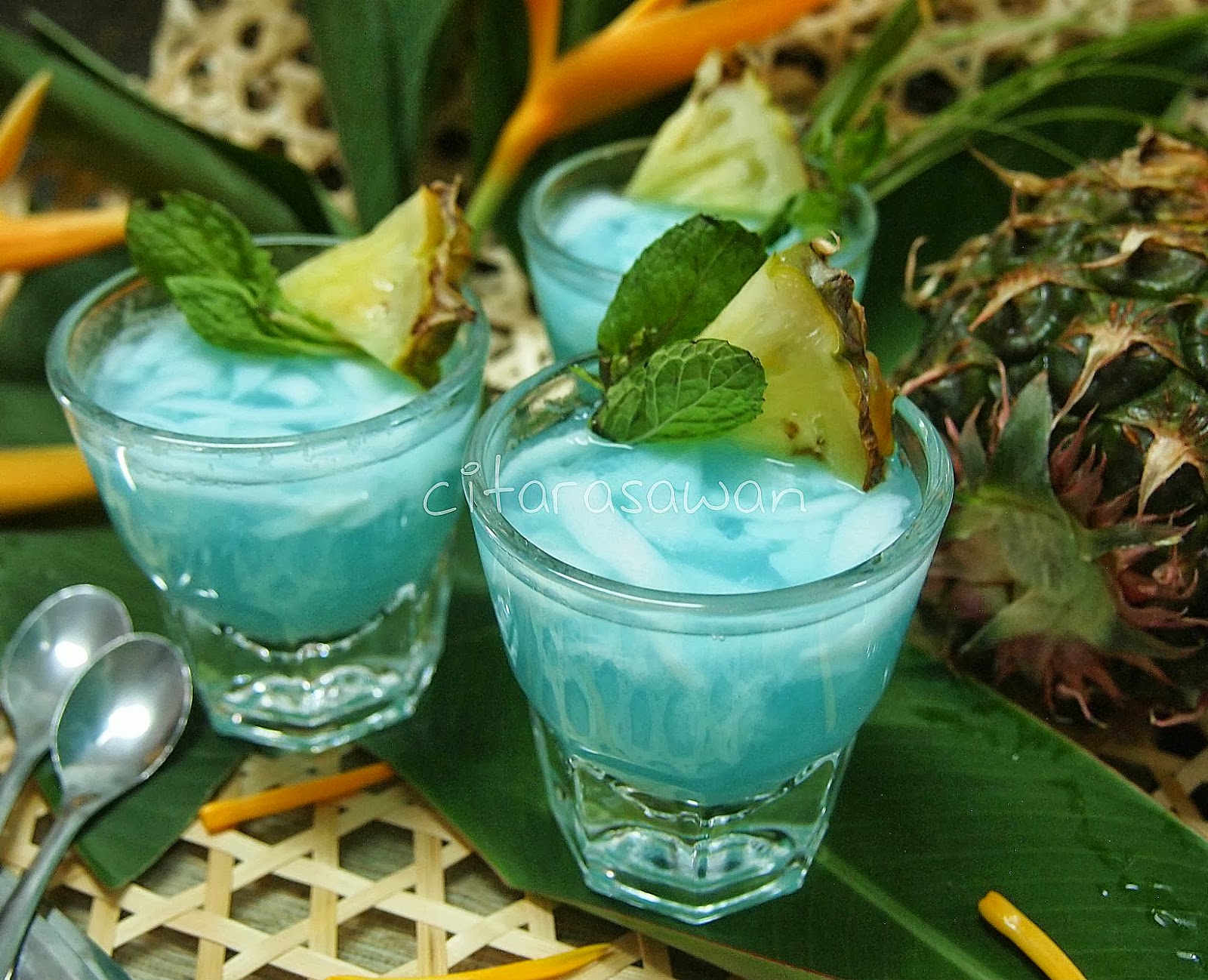 Jelly Kelapa Biru ~ Resepi Terbaik