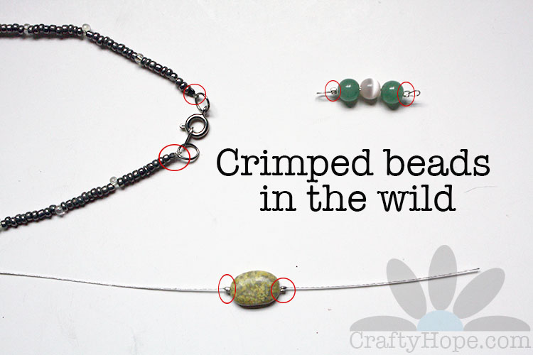 CraftyHope: Jewelry-Making for Beginners Part 9: Using Crimp Beads