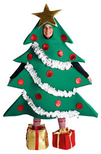 Christmas tree costume