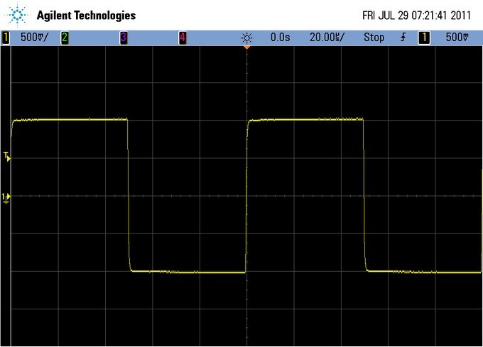 o2 agilent 10 Khz Sennheiser CX300 2v p-p
