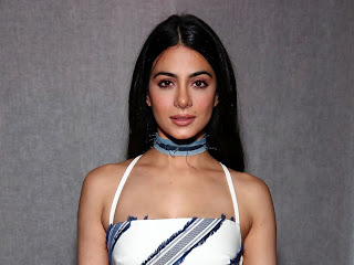 Emeraude Toubia at the Milly Fashion Show