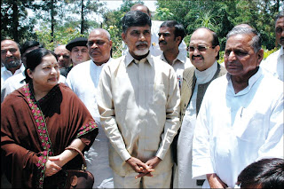 Mulayam Singh Yadav, Chandrababu Naidu, Jayalalitha