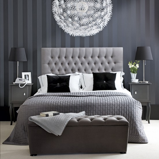 Wonderful bedroom decor ideas in Black and White | Home Design