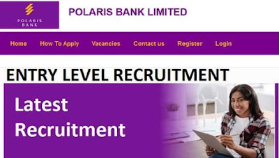 Polaris Bank Limited Entry Level Recruitment for Nigerians 2019