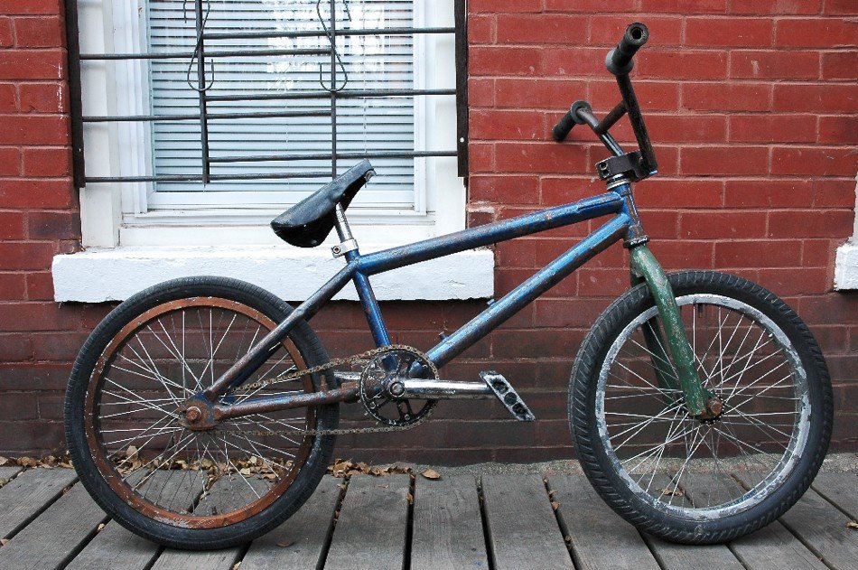 custom, modern bmx bike,