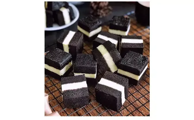 cara membuat kue steam coklat keju yang cantik dan gurih