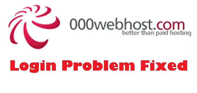 000webhost Login Problem [Fixed]