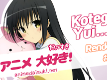 Anime Render Pack 2: Kotegawa Yui