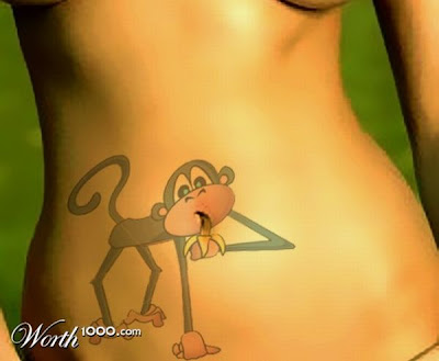 tattoo of monkey