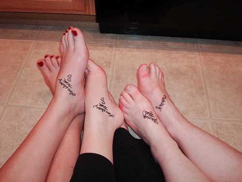 Body Tattoo Design: Tattoo Ideas for Mom and daughter