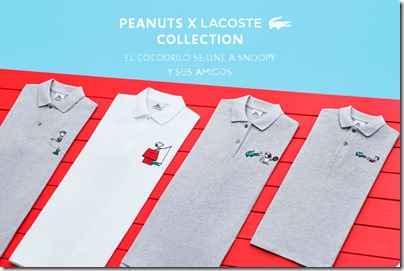 LACOST X PEANUTS 2015 collection via GQ