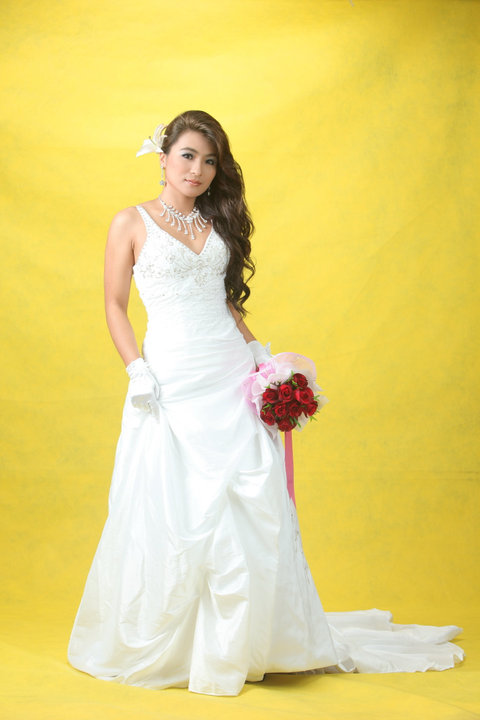 Khin Lay Nwe Wedding Dress Fashion Celebrity Khin Lay Nwe Myanmar Model 