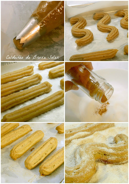 Churros assados