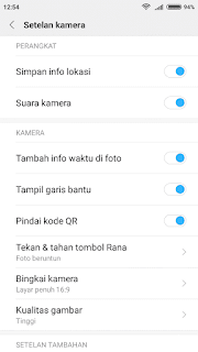 Cara setting kamera xiaomi seperti DSLR