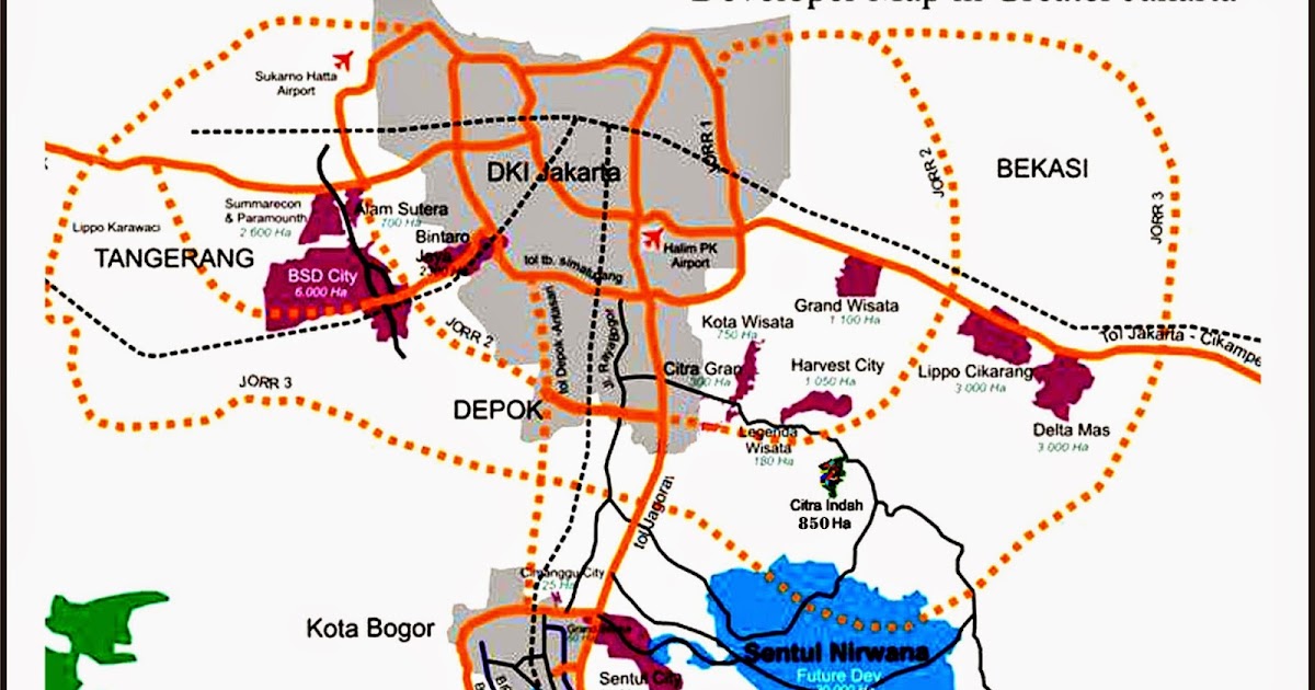 Rencana Jalan Tol Menuju Citra Indah - Citra Indah City