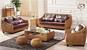 decoracion con muebles de rattan