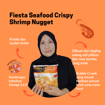 Keunggulan Fiesta Seafood Crispy Shrimp Nugget