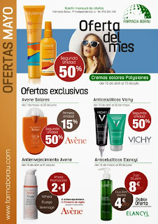 Ofertas Farmacia Borau mes de mayo