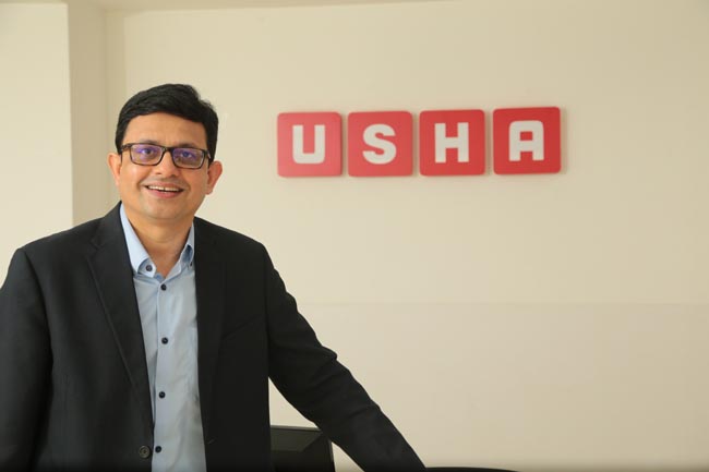 Saurabh Baishakhia, President, Appliances, Usha