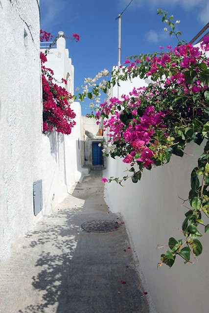 dans les ruelles du village de Pygros