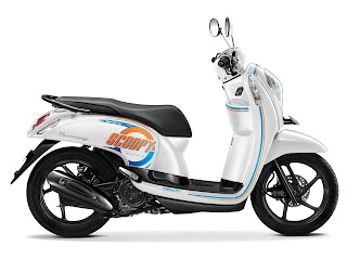 Honda Scoopy ESP Capital White