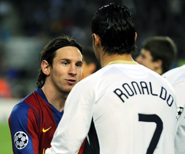 messi vs ronaldo real madrid. Ronaldo from Real Madrid